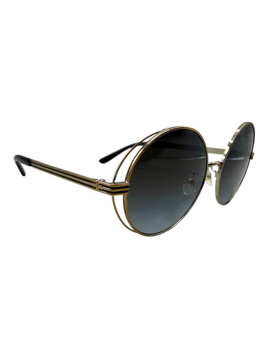 Tory Burch TY6085 Gold-Tone Frame, Oversized Round Sunglasses main image 5